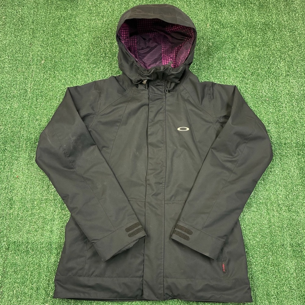 Y2K 2000's Oakley Gorpcore Jacket Black Purple Teal Regular Fit‎